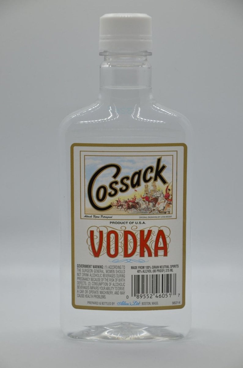 COSSACK VODKA 375ML