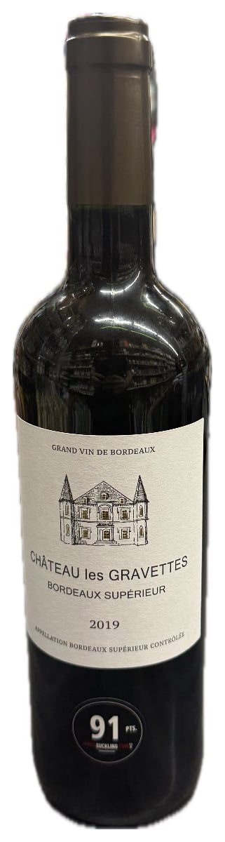 CHATEAU LES GRAVETTES BORDEAUX 750 ML