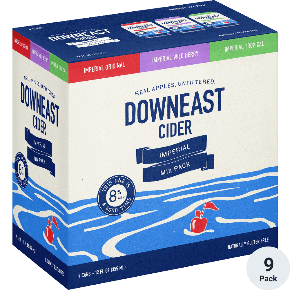 DOWNEAST IMPERIAL MIX PACK 9PK
