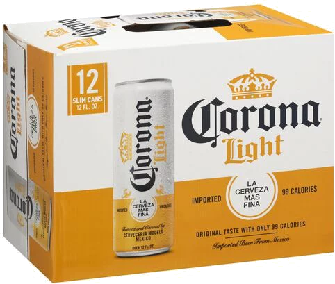 CORONA LIGHT 12PK CAN