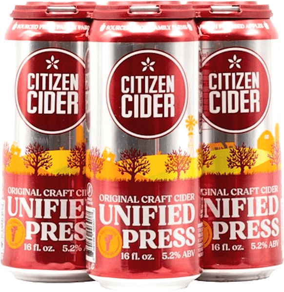 CITIZEN CIDER UNIFIED 4PK CAN