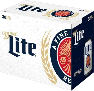 MILLER LITE 30PK CAN