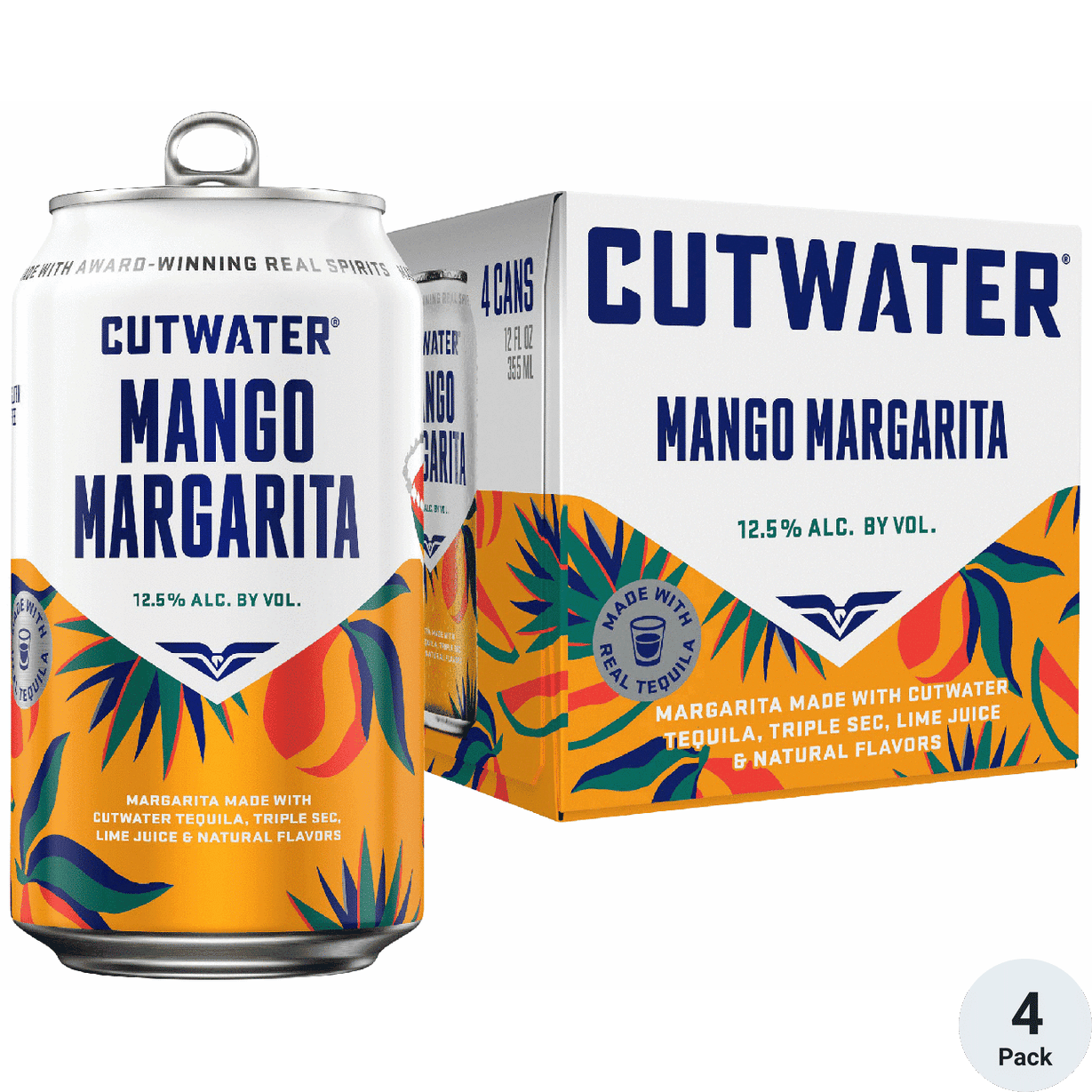 CUTWATER MANGO MARGARITA 4PK