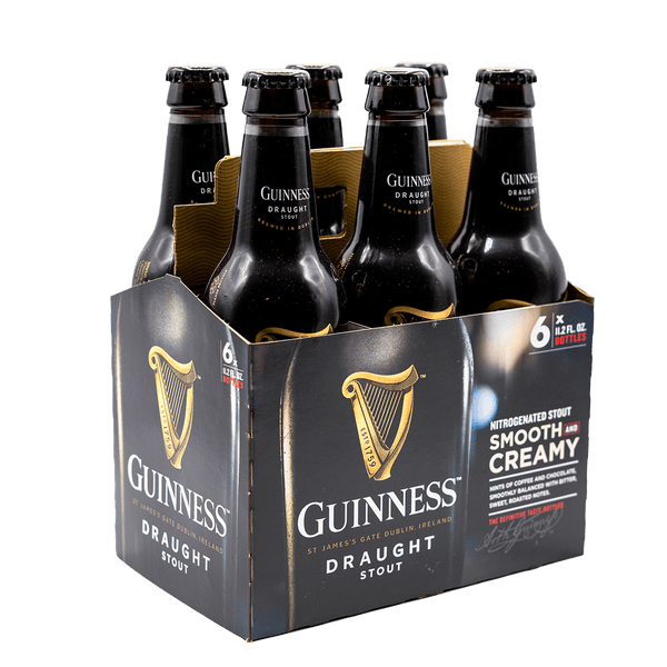 GUINNESS DRAUGHT STOUT 6PK