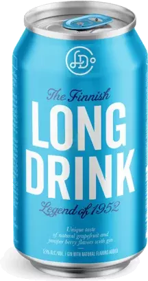 LONG DRINK TRADITIONAL BLUE 6PK