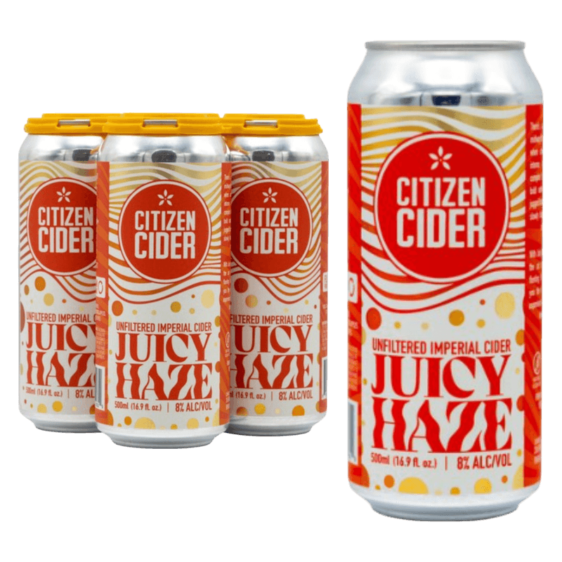 CITIZEN CIDER JUCY HAZY 4PK CAN