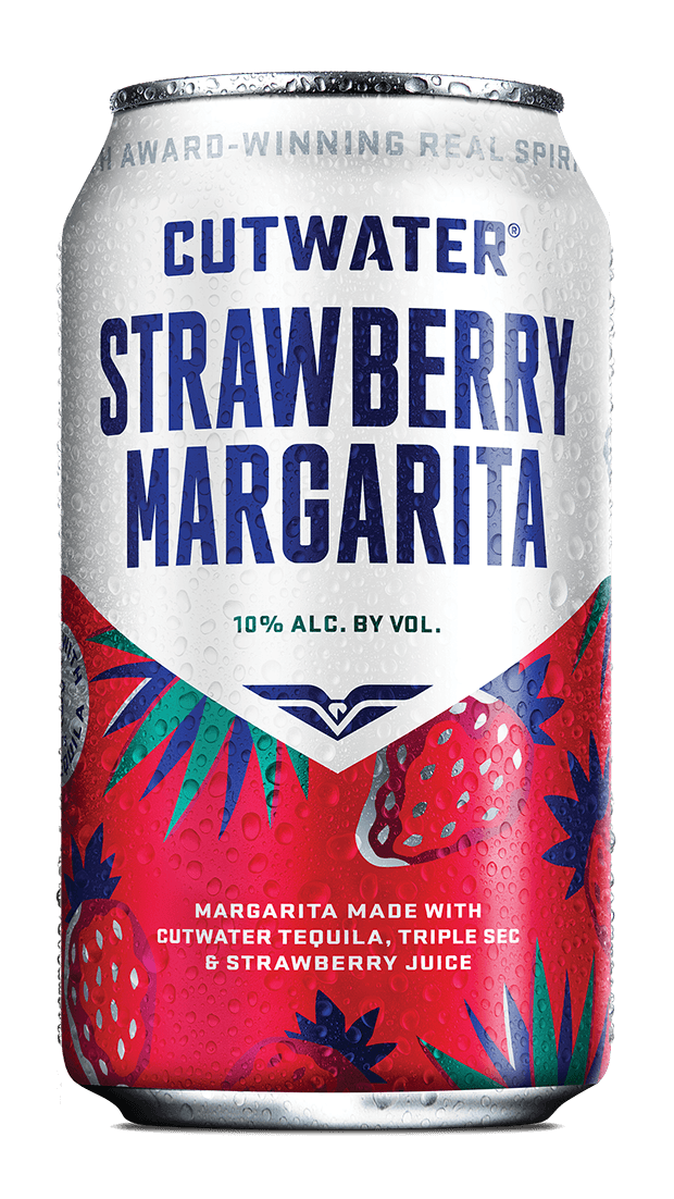 CUTWATER STRAWBERRY MARGARITA 4PK