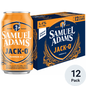 SAM ADAM JACK-O 12PK CAN