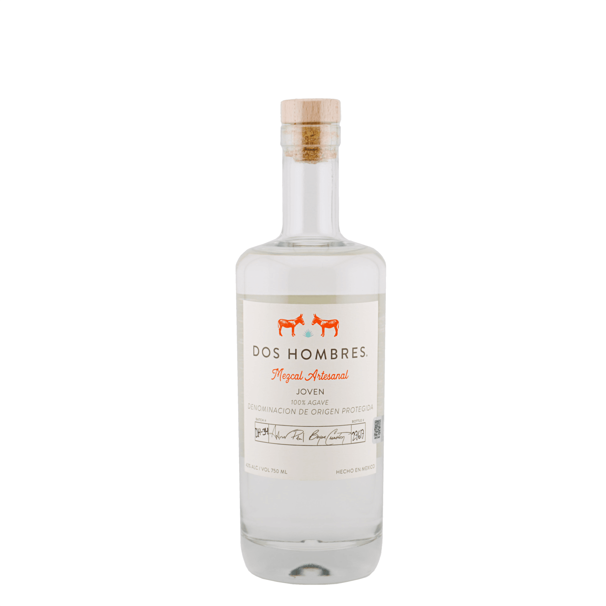 DOS HOMBRES MEZCAL 750ML