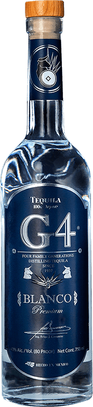 G4 TEQUILA BLANCO 750ML