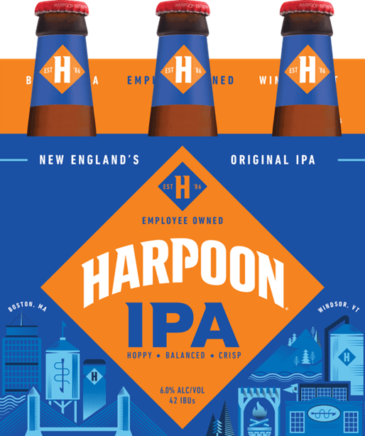 HARPOON IPA 6PK BTL