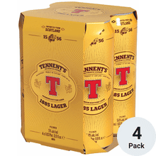 TENNENT'S LAGER 4PK CAN