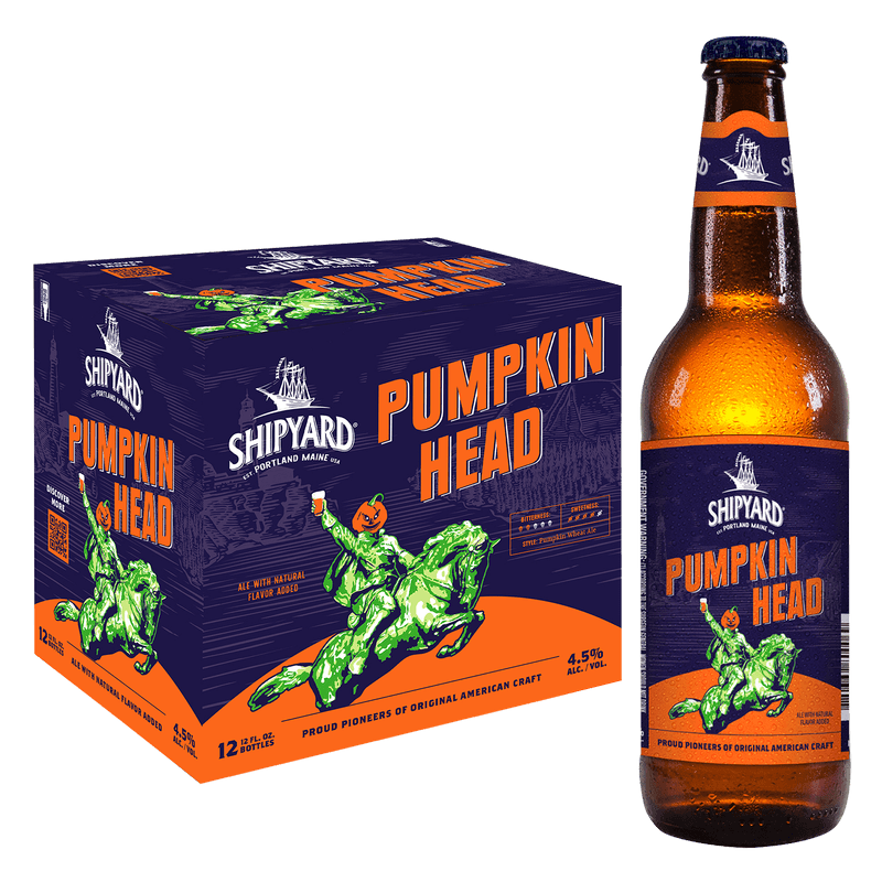 SHIPYARD PUMKIN HEAD 12PK BTL