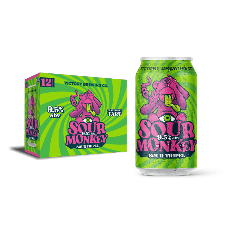 VICTOR SOUR MONKEY 12PK CAN