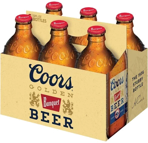 COORS BANQUET 6PK BTL
