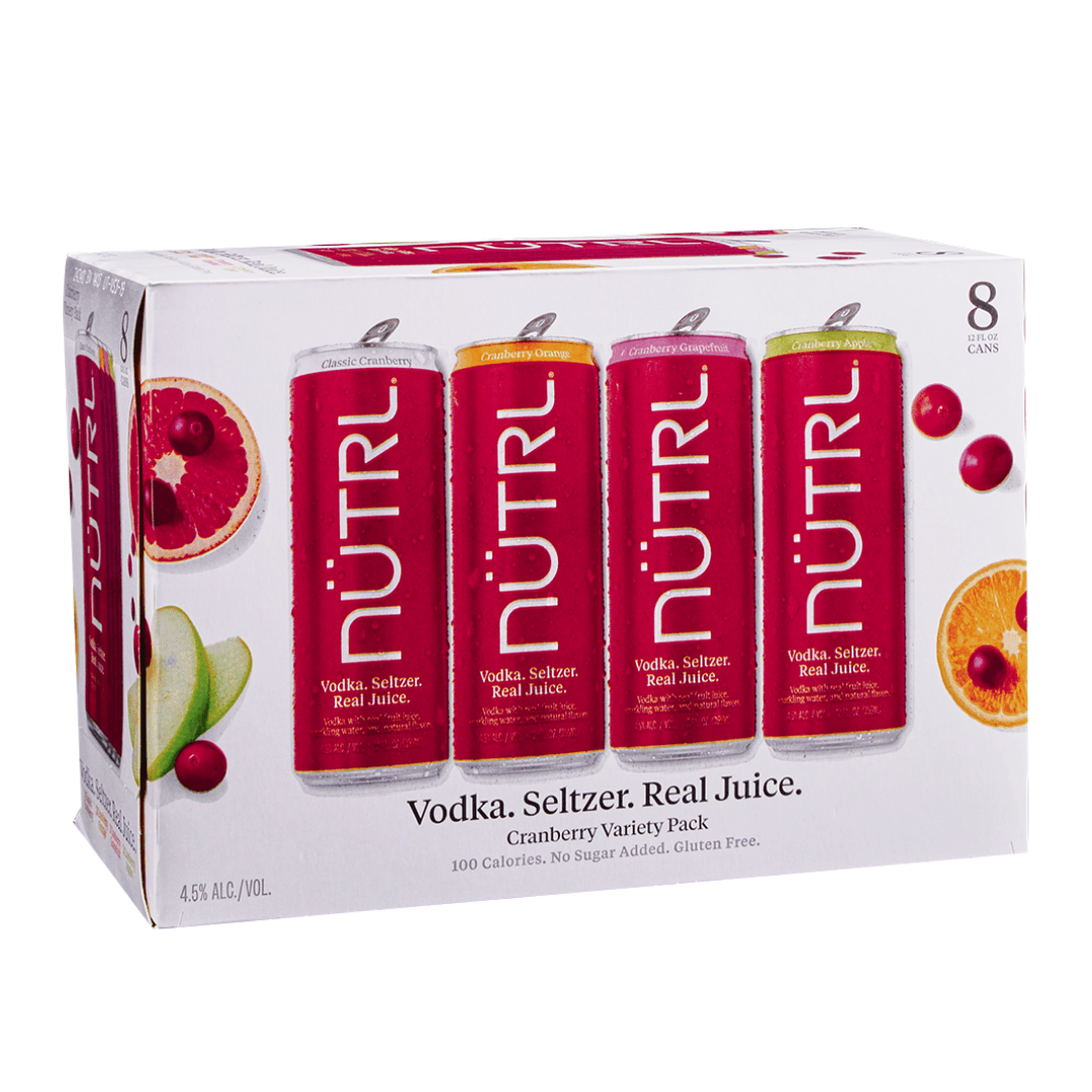 NUTRL CRANBERRY 8PK CAN