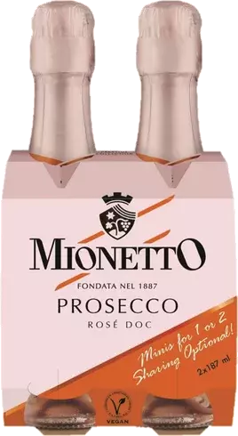 MIONETTO PROSECCO ROSE 2PK