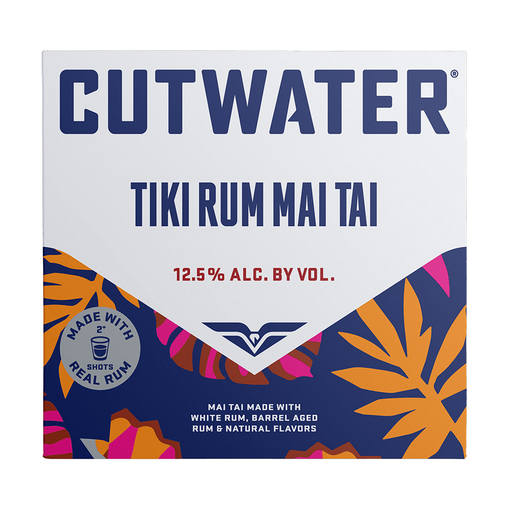 CUTWATER TIKI RUM MAI TAI 4PK